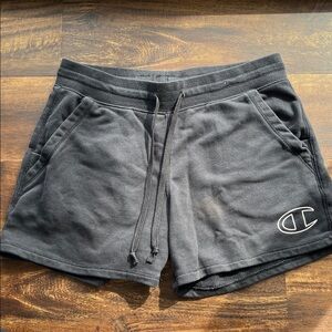 Champion Women's Athletic/Comfy Black Shorts
